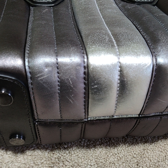 Michael Kors Metallic Purple Mini Bag - Picture 5 of 15